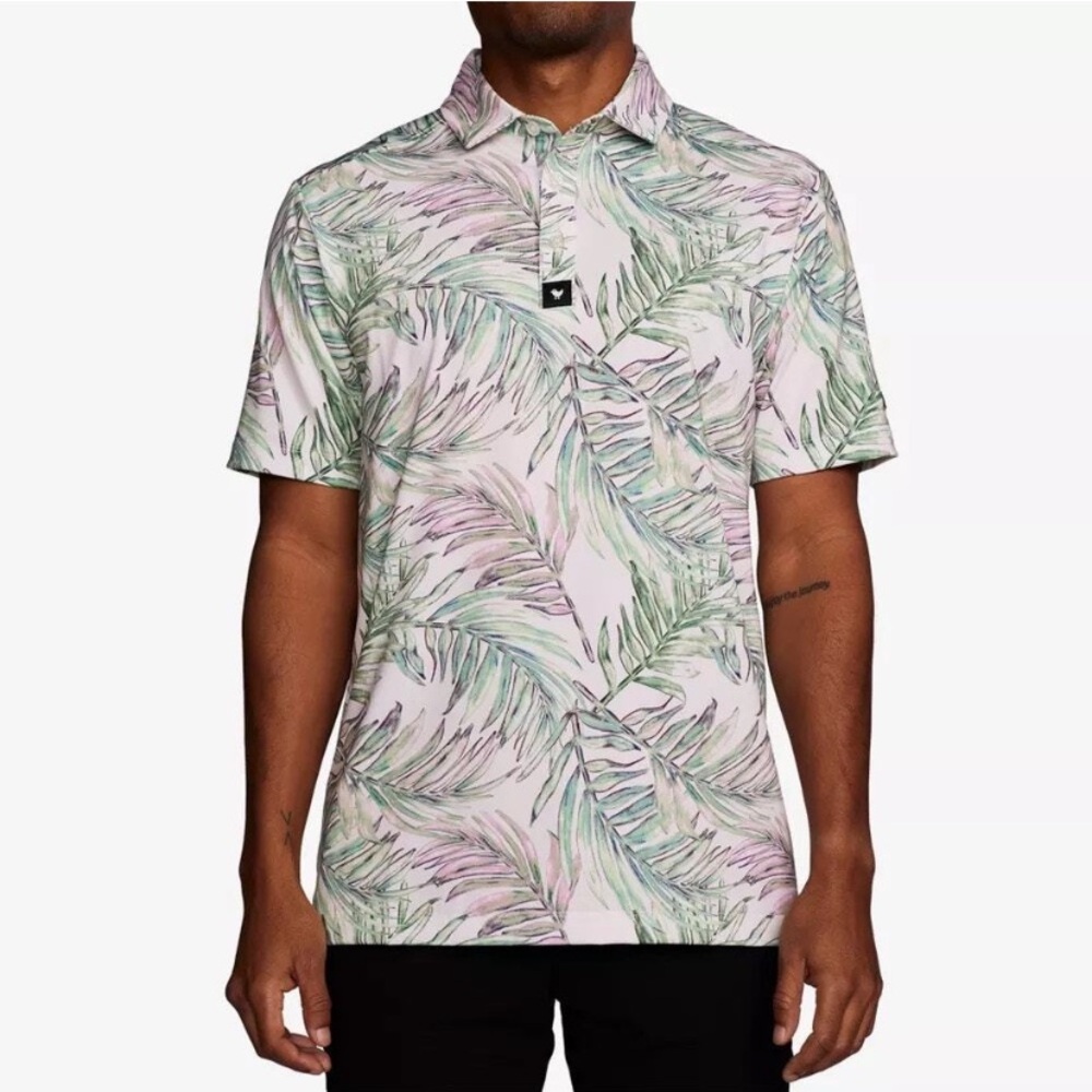 Bad Birdie Incognito Men’s Short Sleeve Golf Polo Shirt - Large